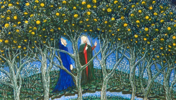 An illustration by Monika Beisner for Dante's The Divine Comedy