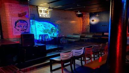 The inside of the Creatures of the Night Comedy Club