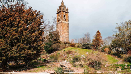 Image of Brandon Hill, Bristol, with Cabot Tower on top
