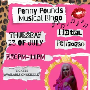 Penny Pounds Musical Bingo at the Hotel Pelirocco