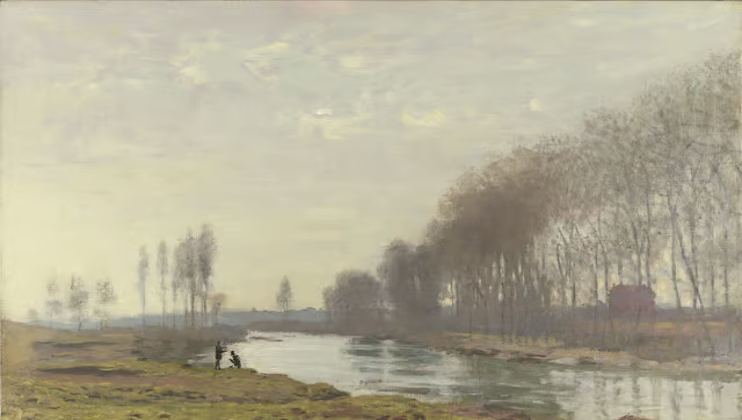 Monet The Petit Bras of the Seine at Argenteuil1872 | The National Gallery