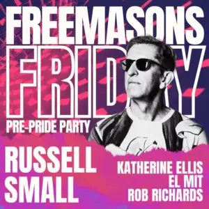 Freemasons Friday  Pride 2026 PreParty