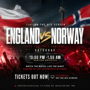 England vs Norway World Cup Live at Horizon
