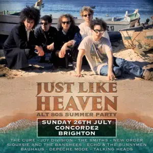 Just Like Heaven Alt 80s Summer Terrace Party Brighton