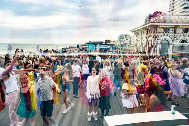 Brighton i360 Pride Terrace Party