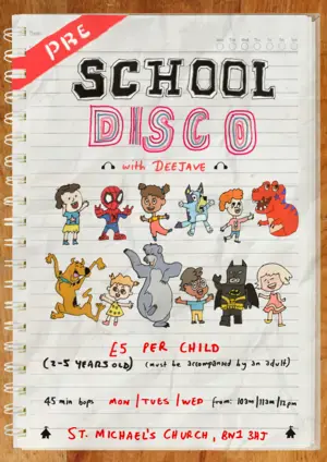 Preschool Disco 25 Year Olds With Deejave 11am12