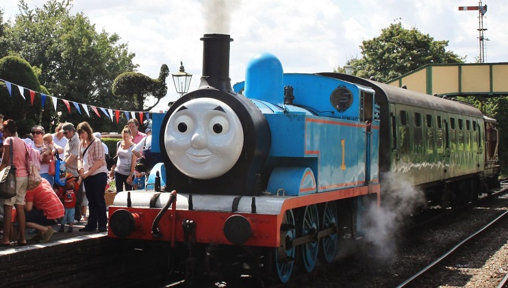 Thomas the Tank Engine in a Day Out with Thomas at Watercress Line