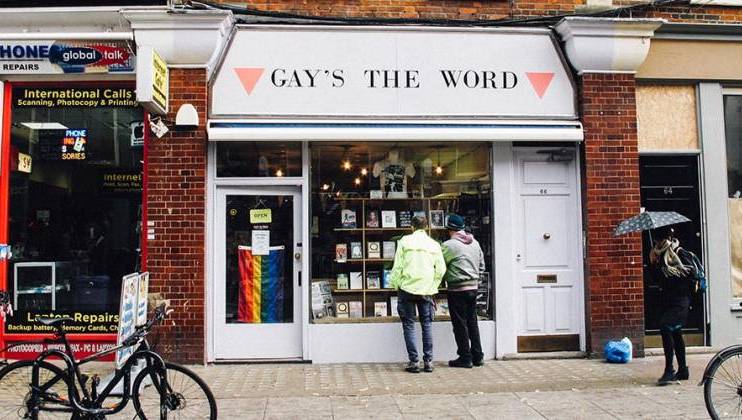 Gay's The Word shop front