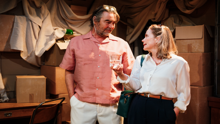 Ragdoll Nathaniel Parker (Robert) and Abigail Cruttenden (Holly) - credit Alex Brenner
