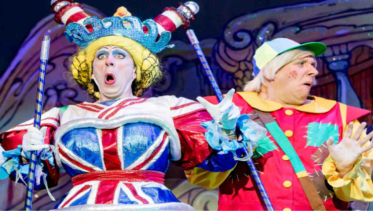 Christmas Panto Image - Two Panto Dames from Theatre Royal Windsor