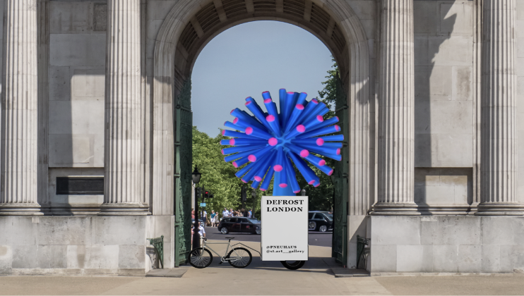 DEFROST LONDON - A gallery on wheels brings art to the streets during Frieze Week!