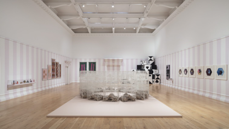 Yto Barrada, Thrill, Fill and Spill, 2025. South London Gallery. Photo: Lucy Dawkins