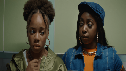 Taneetrah Porter and Vigs Otite as Lisa Jnr and Jada