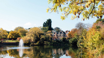 Bletchley Park in the autumn for a family outing