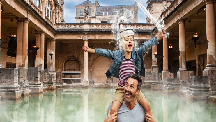 Summer fun at the Roman Baths