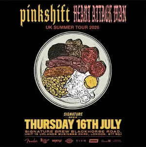 Pinkshift X Heart Attack Man  London