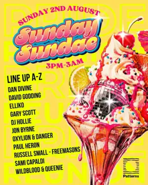 Pride At Patterns Sunday Sundae