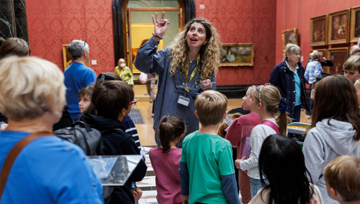 Decoding pictures family tour – The NationaL Gallery