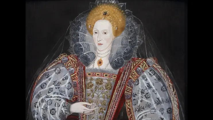 English School, Portrait of Elizabeth I, 1590s, Philip Mould & Company