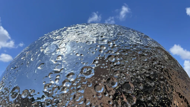 Luke Jerram's Mirror Moon