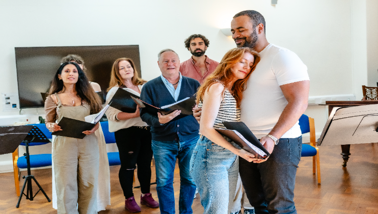 The Ghost and Mrs Muir rehearsal image