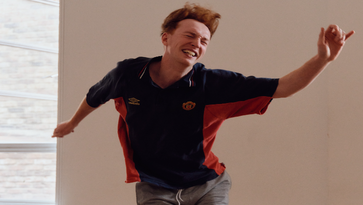 Tom Claxton - credit Olivia Spencer Rehearsal image from A Manchester Anthem