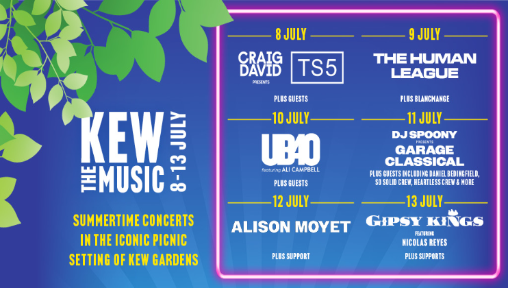 Kew The Music 2025 line up