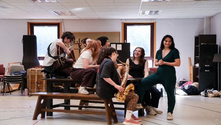 Grease the Musical rehearsal image by Chris Keatch