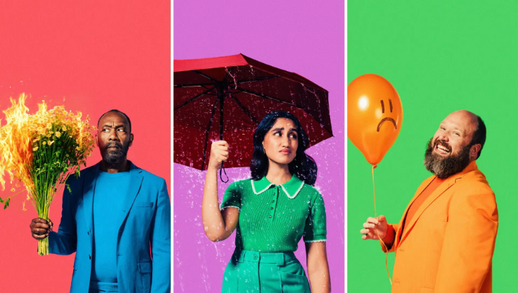 Promotional Images Released of Lenny Henry, Ambika Mod and Jonny Donahoe for Every Brilliant Thing 