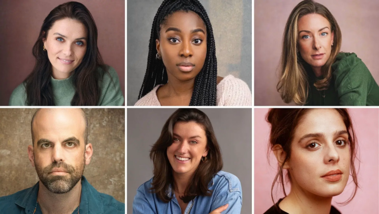 Cast from Maiden Voyage including Chelsea Halfpenny