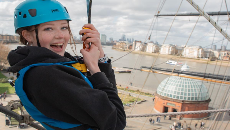Cutty Sark Rig Climb Experience