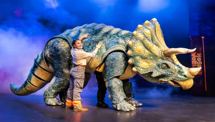 Dinosaur World Live at Royal & Derngate - Photo by Pamela Raith