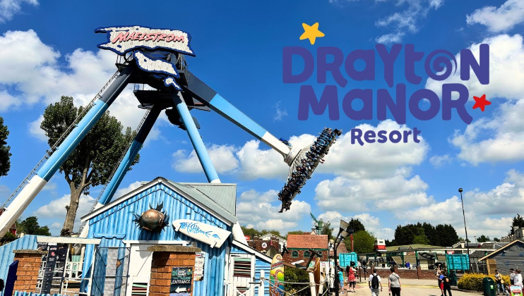 Drayton Manor Resort Theme Park including Europe's only Thomas Land and a 15-acre zoo.