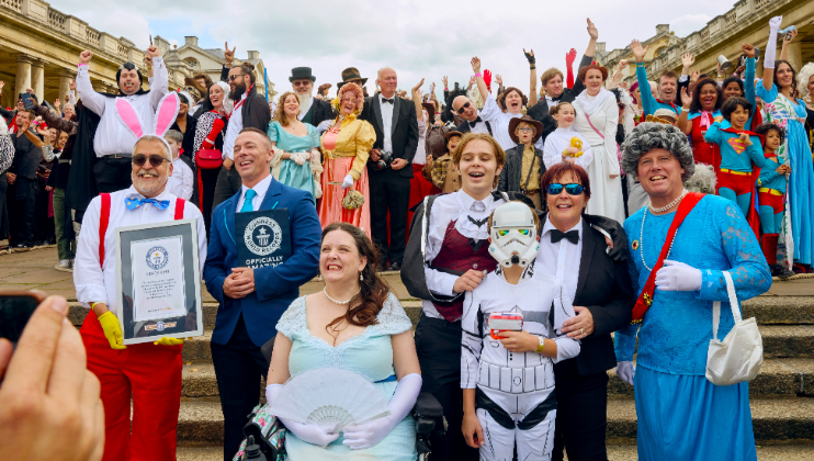Guinness World Record Achieved at Old Royal Naval College, photo by Hugh Fox