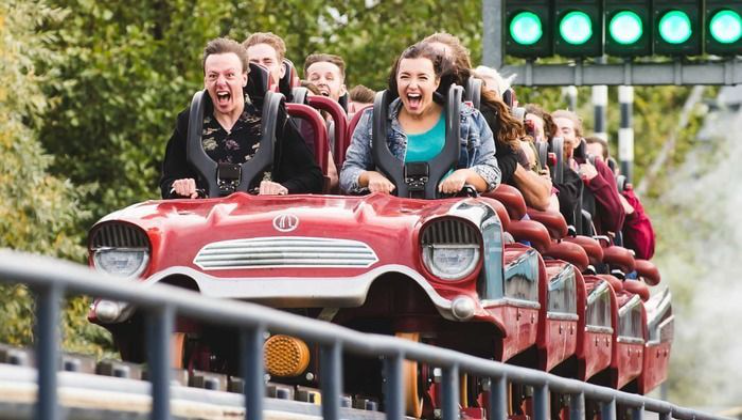 Thorpe Park - theme park London - coaster Stealth