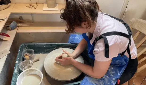 HalfDay Pottery Throwing Workshop for 2